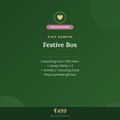 Kids Festive Hamper — Complete Healthy Gift Box with Activity Card