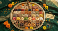 Janmashtami Royal 56-Bowl Thali — Limited Edition Dry Fruit & Superfood Assortment